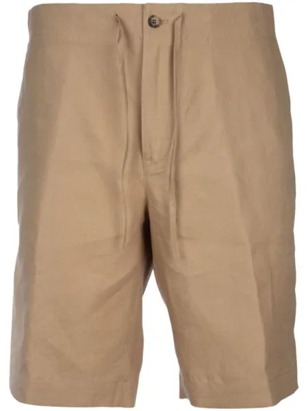 Loro Piana льняные шорты, нейтральный цвет