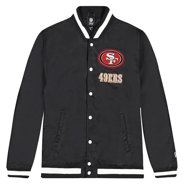 Куртка NFL SAN FRANCISCO 49ERS LOGO SELECT VARSITY JACKET New Era, цвет Schwarz