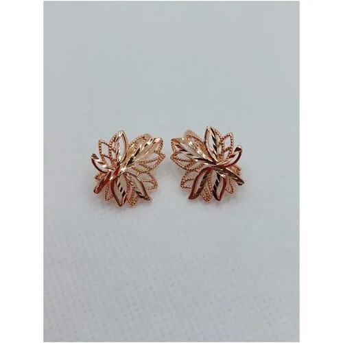 Серьги FJ Fallon Jewelry, желтый, золотой