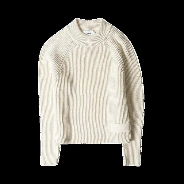 Свитер Ami Label Knit 'Ivory', кремовый