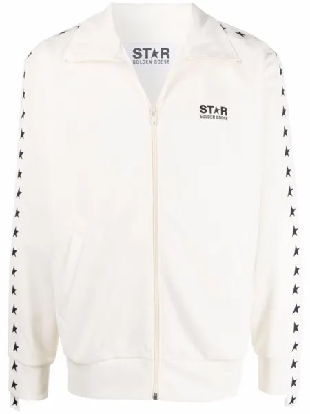 Golden Goose спортивная куртка Star Collection, белый