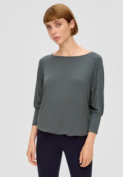 Рубашка с длинным рукавом LONGSLEEVE s.Oliver, цвет olivgrün