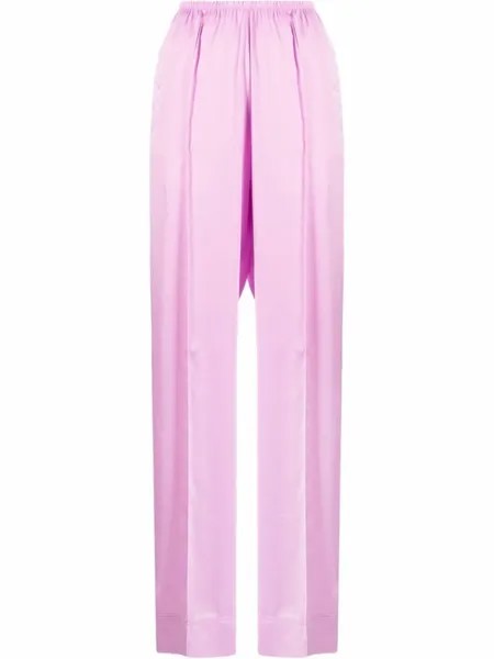 Спортивные брюки с лампасами Palm Angels, фиолетовый