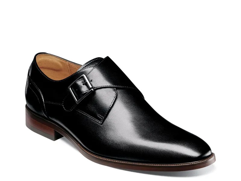 Слипоны Florsheim Sorrento Monk с ремешком, черный