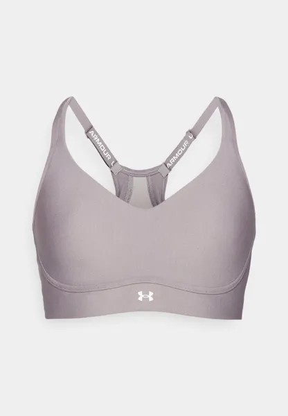 Спортивный бюстгальтер с легкой поддержкой INFINITY LOW BRA Under Armour, серый