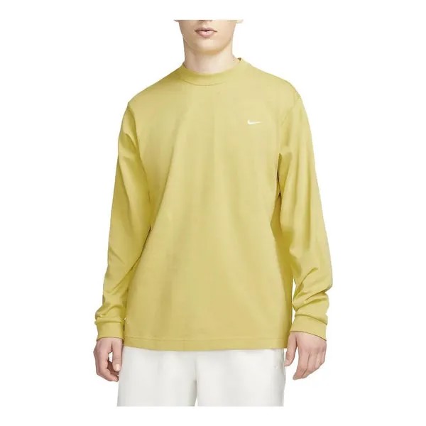 Толстовка Nike Solo Swoosh Long-Sleeve Top 'Yellow', желтый