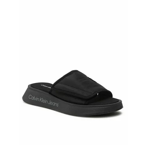 Шлепанцы Calvin Klein Jeans, размер EU 41, черный