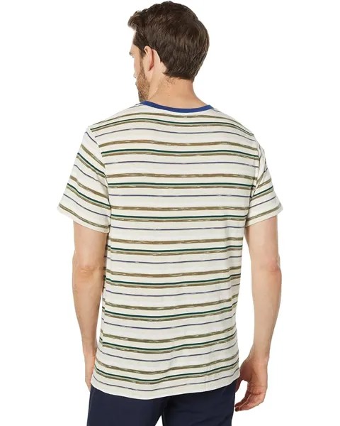 Футболка Rhythm Everyday Stripe Short Sleeve T-Shirt, естественный