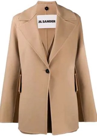 Jil Sander короткое двухслойное пальто