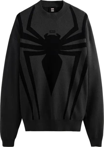 Толстовка Kith For Spider-Man Spider Crewneck 'Void', серый