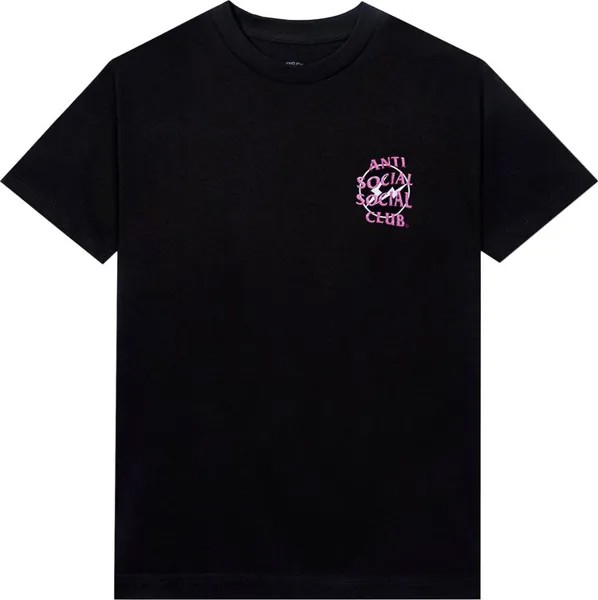 Футболка Anti Social Social Club x Fragment Precious Petals Tee 'Black/Pink', черный