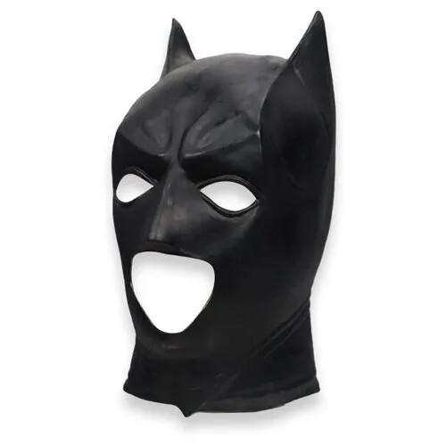 Латексная маска Бэтмен головной убор, косплей, реквизит, латексная маска героев фильмов, супергерои