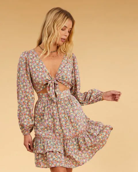 Платье женское Billabong F3DR30-BIF2 бежевое L/12