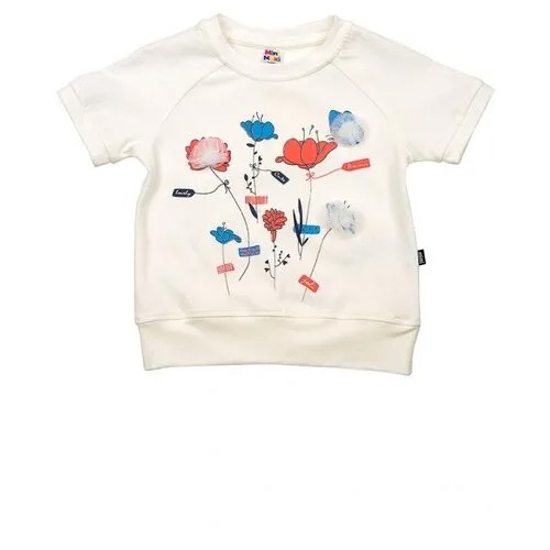 Футболка для девочек Mini Maxi, модель 2752, цвет желтый, размер 98