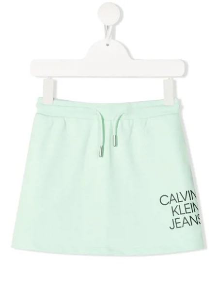 Calvin Klein Kids юбка мини с логотипом
