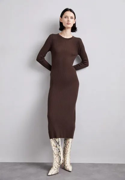 Платье Punto Filippa K ПЛАТЬЕ, цвет dark choco