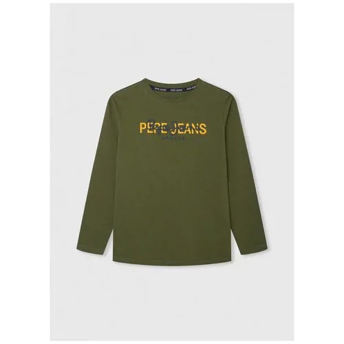 Джемпер для мальчиков, Pepe Jeans London, модель: PB503476, цвет: хаки, размер: 8