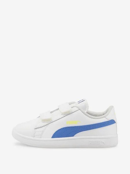 Кеды для мальчиков PUMA Smash v2 L V PS, Белый