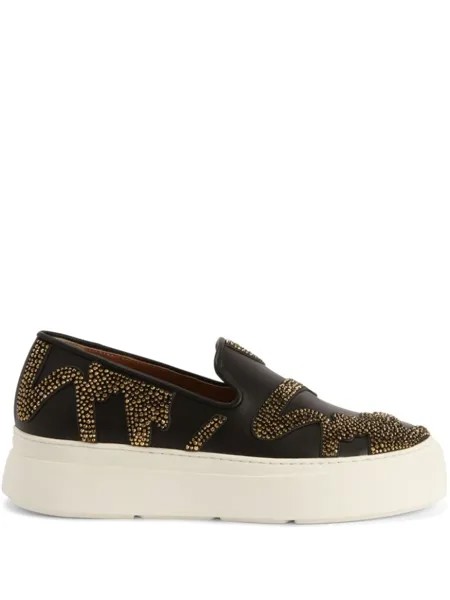 Giuseppe Zanotti слипоны Gz Mike Sign, черный