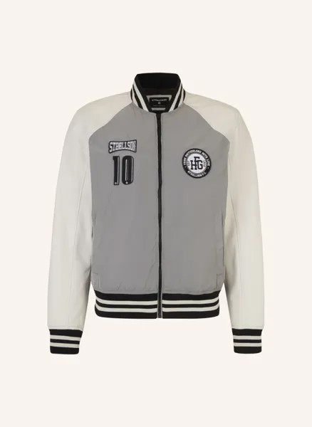Куртка студенческая college jacket wacome-mix, серый/бежевый Strellson, серый