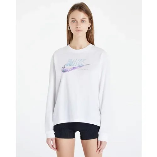 Лонгслив NIKE, размер XS, белый