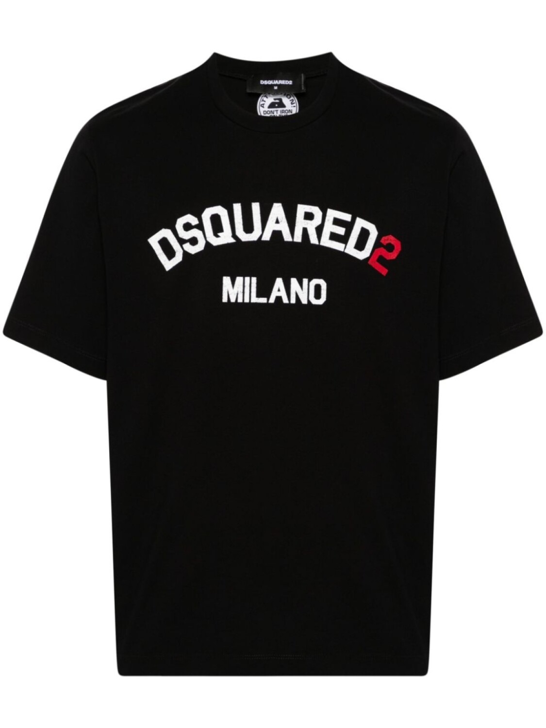 DSQUARED2 футболка с логотипом, черный
