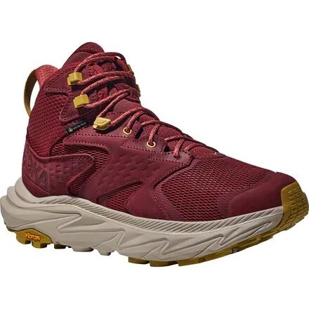 Кроссовки Anacapa 2 Mid GTX мужские HOKA, цвет Cabernet/Oxford Tan