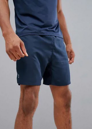 Темно-синие спортивные шорты для бега New Look-Темно-синий
