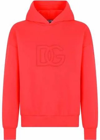 Dolce & Gabbana худи с вышитым логотипом