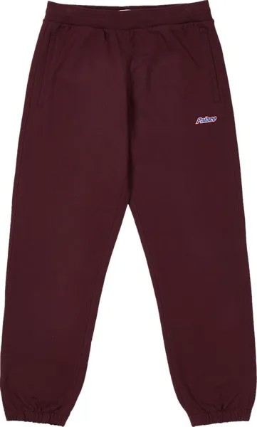 Брюки Palace Baggies Sweat Pant 'Burgundy', красный