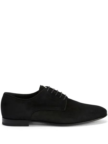 Giuseppe Zanotti лоферы со шнуровкой, черный
