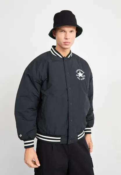Куртка-бомбер КУРТКА ALL STAR VARSITY PADDED Converse, черный
