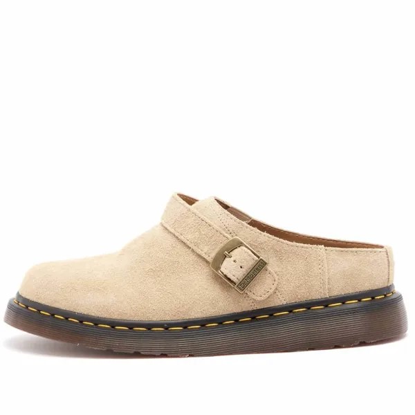 Мюли Dr. Martens Isham Buckle, бежевый