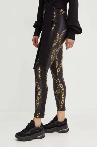 Леггинсы Versace Jeans Couture, черный
