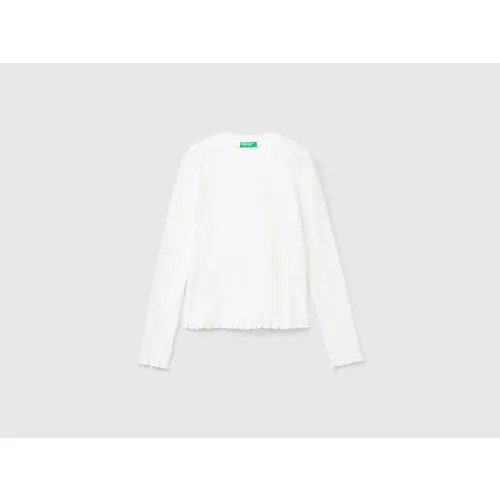 Водолазка UNITED COLORS OF BENETTON, размер 168, , белый