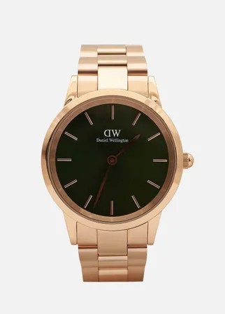Наручные часы Daniel Wellington Iconic Link Emerald, цвет золотой
