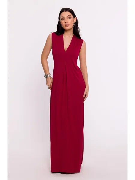 Длинное платье Be Wear, красный