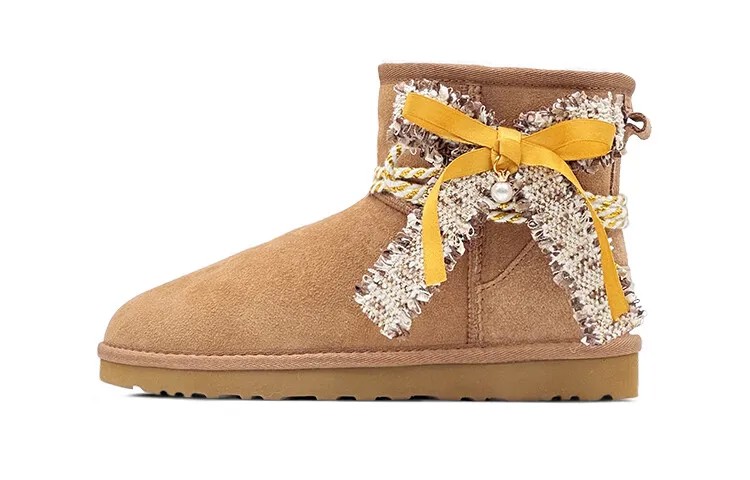 CLASSIC MINI Зимние ботинки женские коричневые Ugg