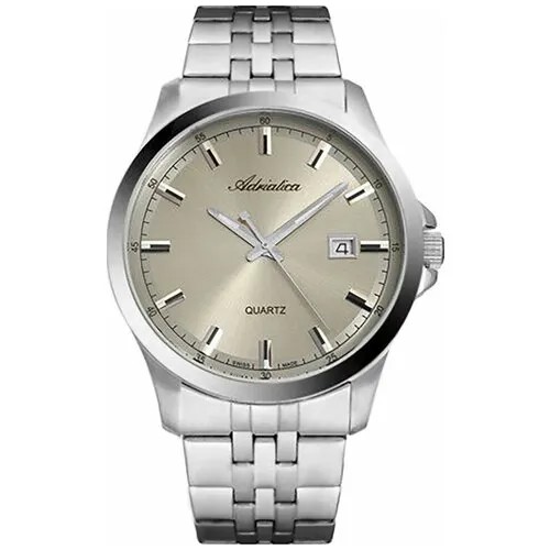 Наручные часы Adriatica Часы Adriatica A8304.5117Q, серебряный