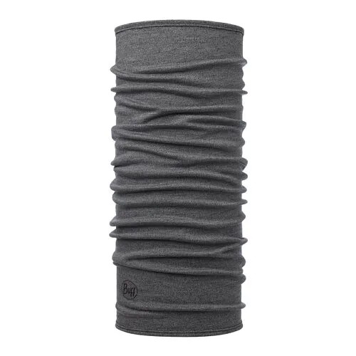 Снуд Buff Midweight Merino Wool, one size, серый