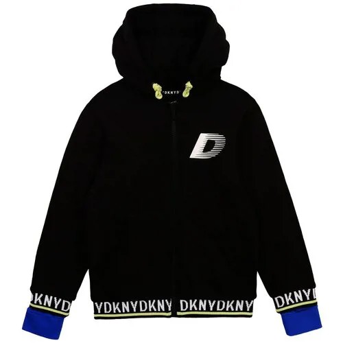 Толстовка DKNY, размер 176, черный