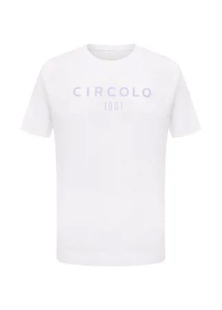 Хлопковая футболка Circolo 1901