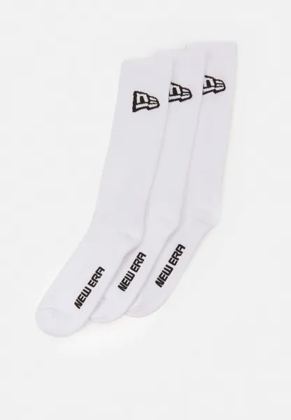 Носки FLAG CREW SOCKS 3 PACK UNISEX New Era, цвет white
