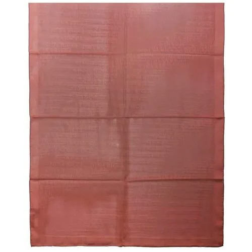 Палантин NINA RICCI, натуральный шелк, 180х65 см, красный, коричневый