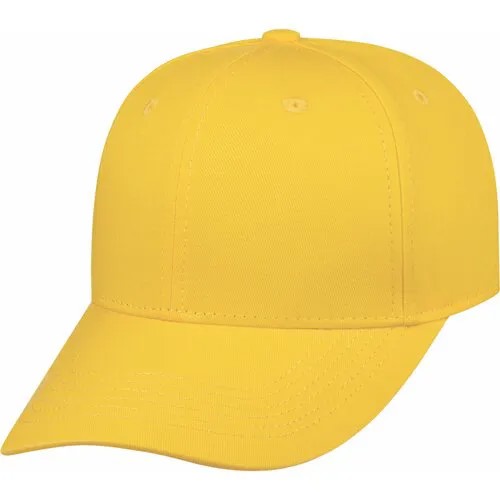 Бейсболка Street caps, размер 56/60, желтый