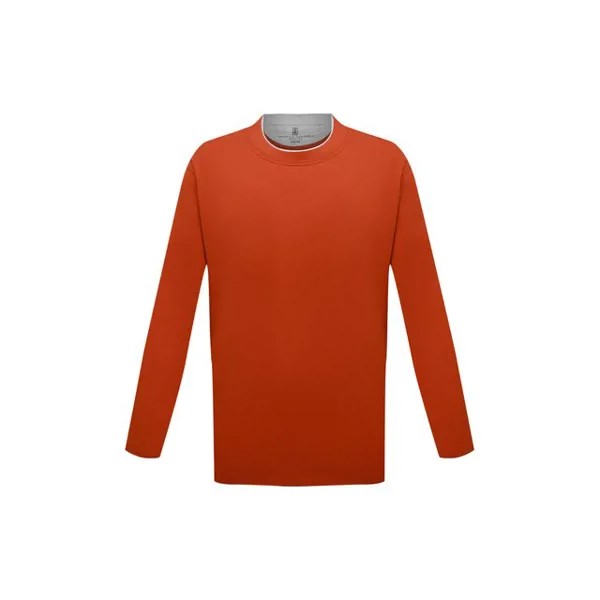 Хлопковый лонгслив Brunello Cucinelli
