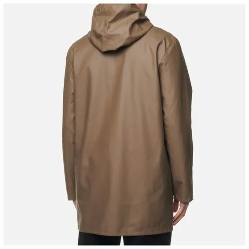 Мужская куртка дождевик Stutterheim Stockholm Lightweight коричневый, Размер L