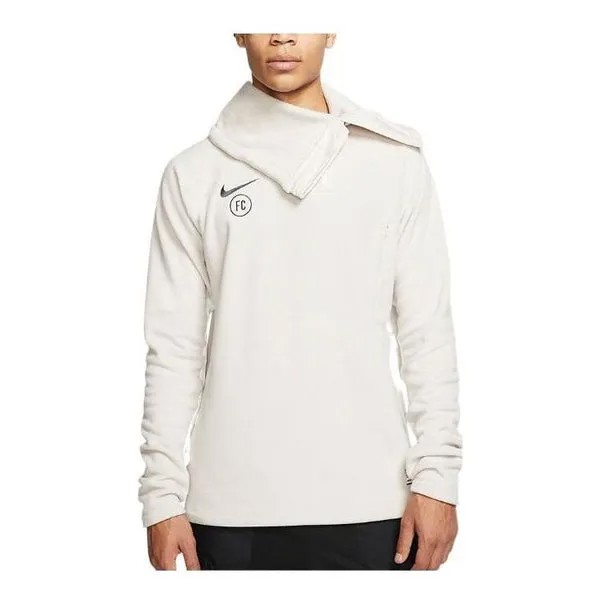 Толстовка Nike FC Winter Drill Fleece 1/4Zip Jackets 'beige', бежевый