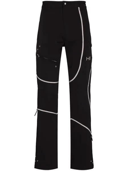 HELIOT EMIL спортивные брюки с контрастным кантом
