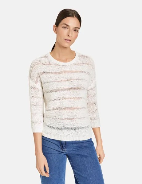 Свитер Gerry Weber Langarm Rundhals, цвет Off-white